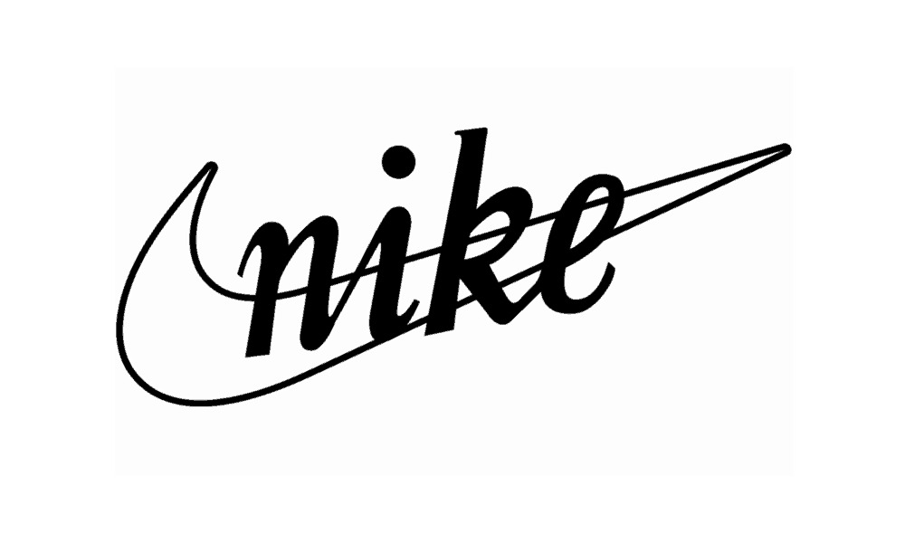 nike logo retro