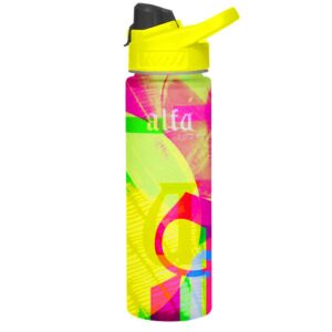 Botella térmica amarilla