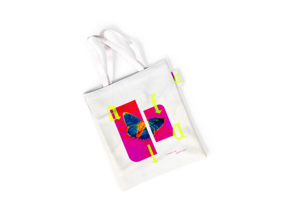 Totebag de ALFA con mariposa