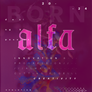 Póster ALFA borravino